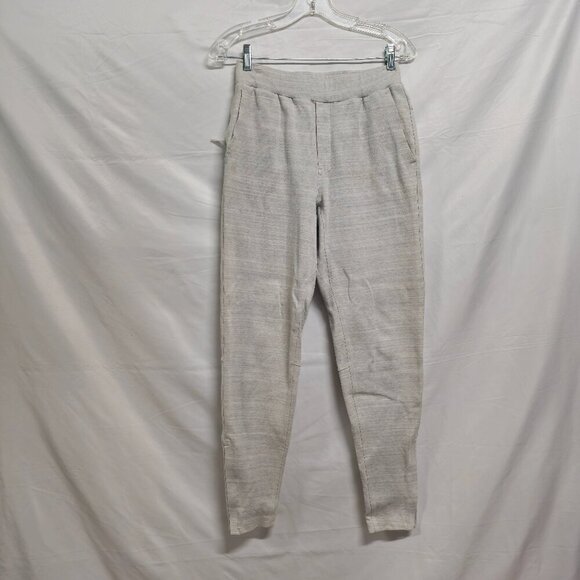 Lululemon Lab Men's Jogger Pant Zip Ankle Stretch Size XS Gray Space Dye - Picture 2 of 12